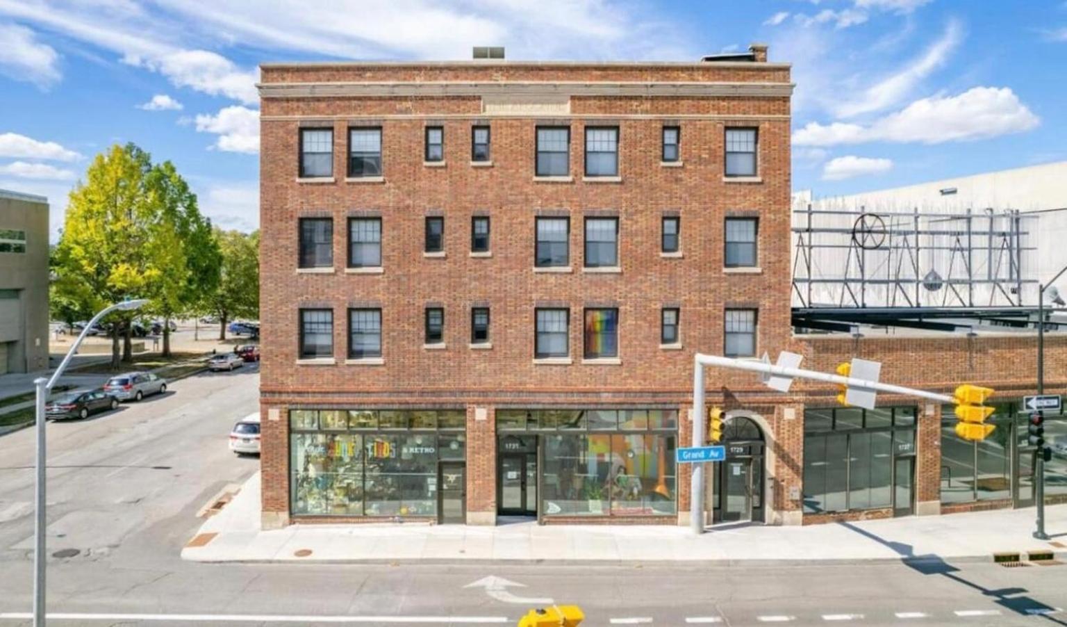 Quiet 1 Bed Studio Heart Of Downtown Des Moines Exterior foto